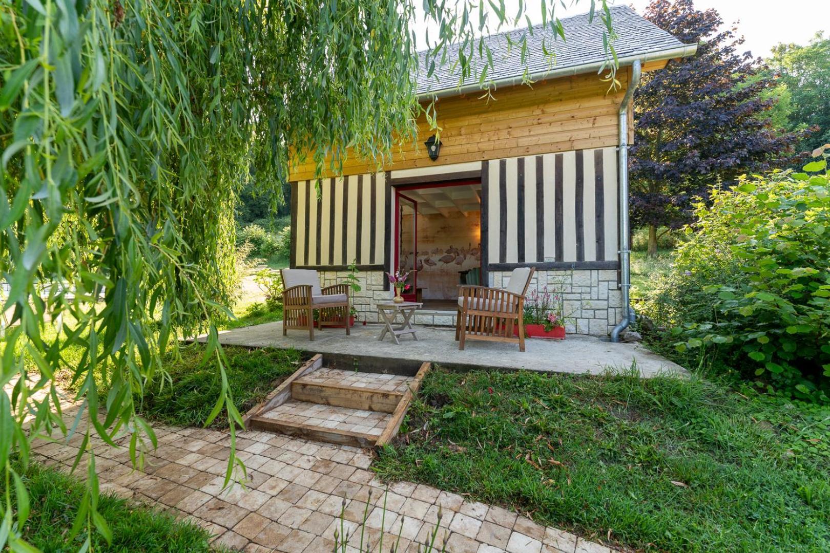 L'Herbe Haute Honfleur Exterior foto